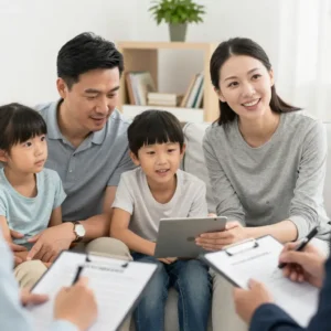 family reviewing health insurance options 2026