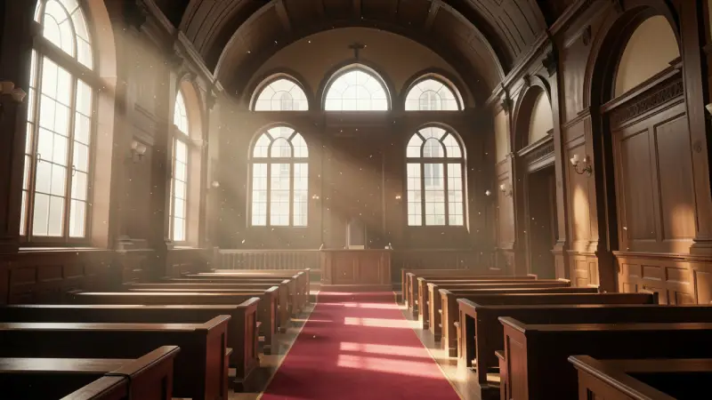Texas courtroom interior