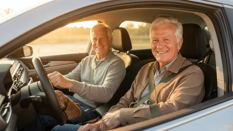 Best auto insurance for seniors USA 2026 — AARP Hartford USAA Geico Nationwide ranked for drivers 55 65 70 plus