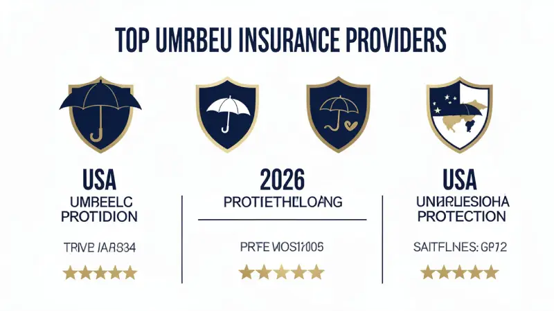 Best umbrella insurance policy providers USA 2026 — Chubb USAA Allstate State Farm Nationwide ranked by coverage and cost
