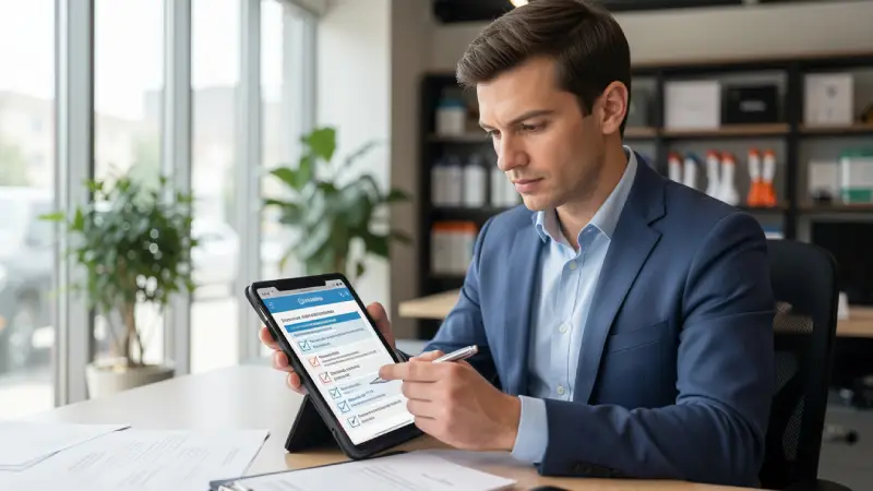 Business insurance checklist small business USA 2026 — GL BOP workers comp cyber annual coverage review