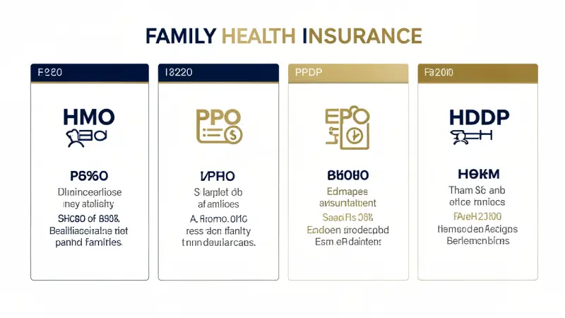 Best family health insurance plan types USA 2026 — HMO PPO EPO HDHP comparison for families