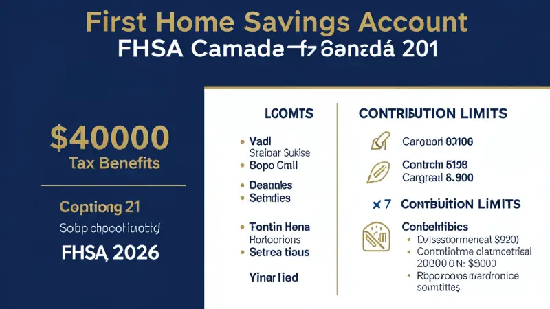 FHSA First Home Savings Account Canada 2026 explained — $40,000 lifetime limit tax-free