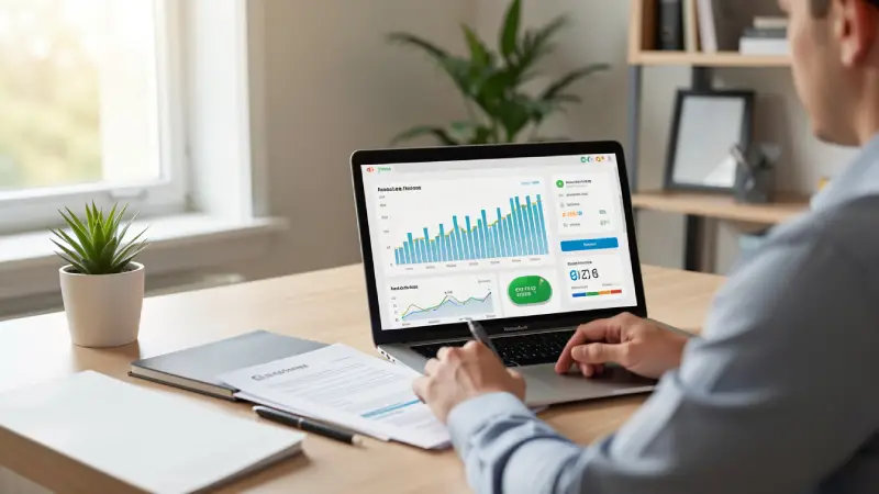 Person reviewing mortgage documents and comparing rates in 2026