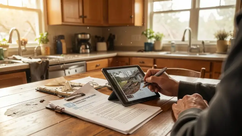 Homeowners insurance claims checklist 2026 — how to file a claim correctly after storm damage