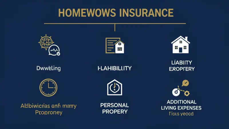 Homeowners insurance coverage types USA 2026 — dwelling, liability, personal property