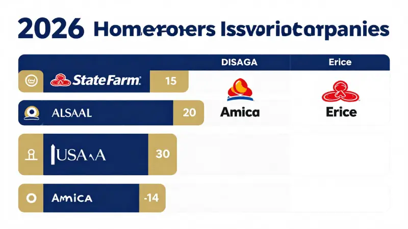 Best homeowners insurance providers USA 2026 — Amica Travelers USAA State Farm Allstate ranked