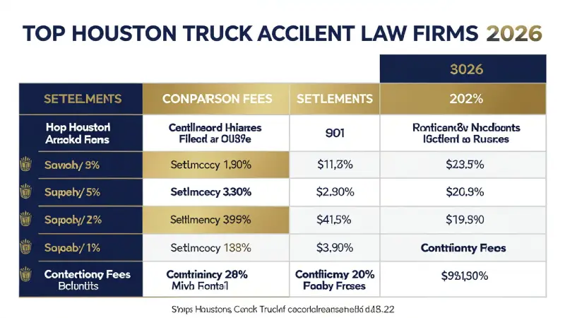Best truck accident lawyers Houston Texas 2026 — Baumgartner Simmons Fletcher Sneed Mitchell Smith Hassler ranked