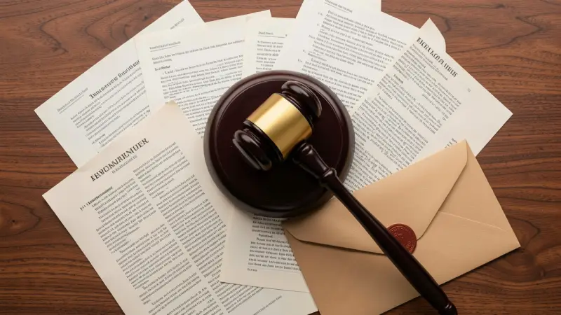 California personal injury settlement compensation - legal documents and gavel