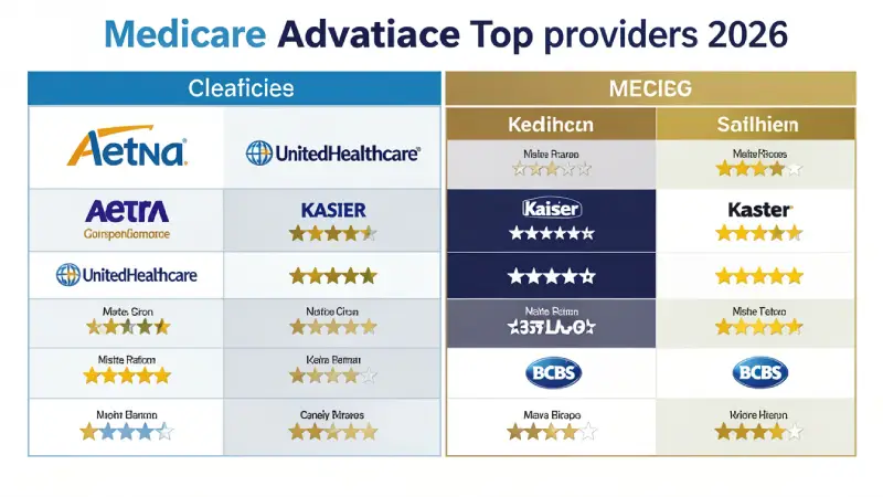Best Medicare Advantage plans USA 2026 — top providers ranked by CMS stars and member satisfaction