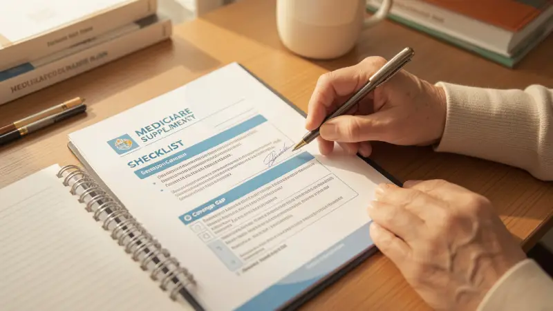 Medicare supplement plan selection checklist 2026 — how to choose the right Medigap plan