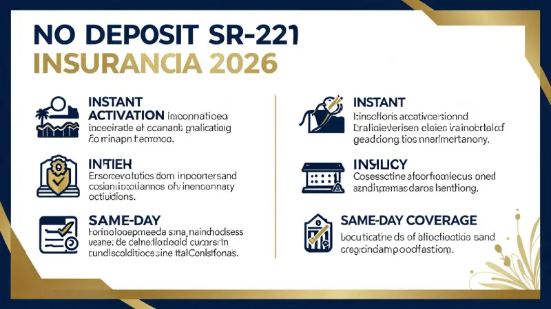 No deposit SR-22 insurance California 2026 — how monthly billing works for high-risk drivers