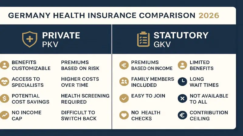 Private Krankenversicherung PKV Vergleich 2026 Deutschland beste Anbieter