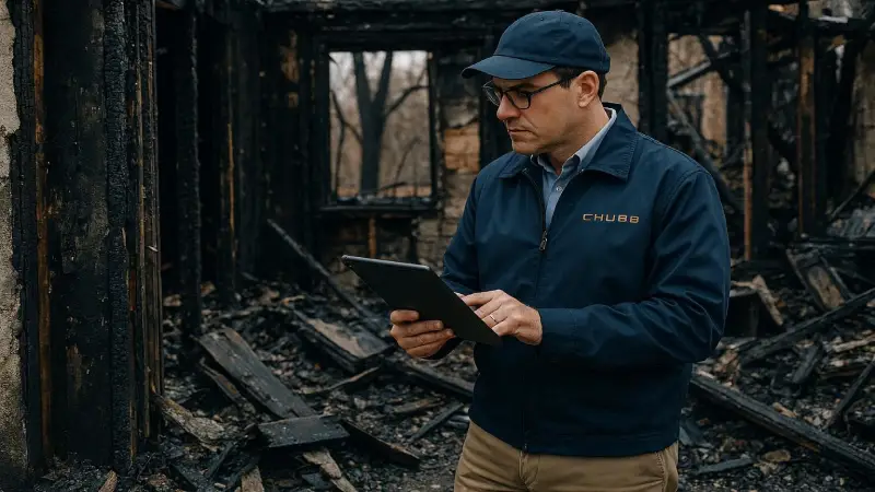 Wildfire damage restoration insurance USA 2026 — home rebuild claim process