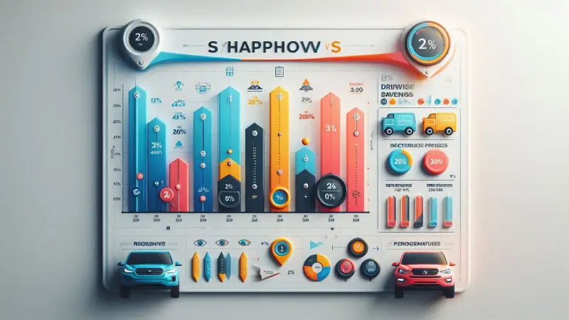 Allstate Drivewise cashback rewards screen shown on smartphone 2026