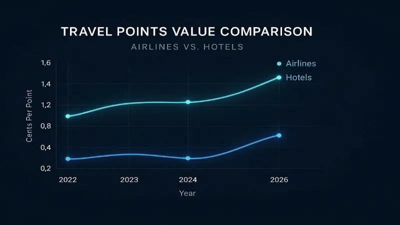 Travel rewards credit cards annual fee analysis real value 2026 infographic navy blue gold