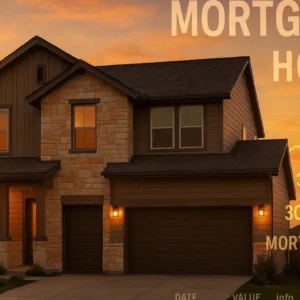 modern Texas house mortgage