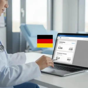 German healthcare concept