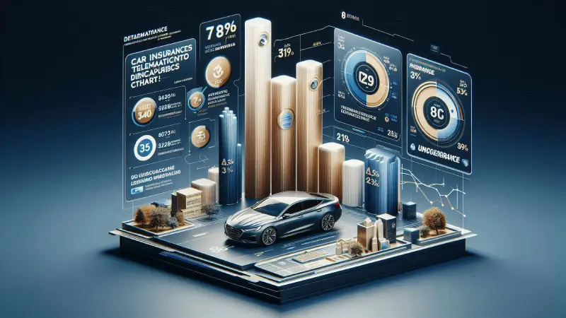 Car insurance telematics discount amounts comparison chart 2026 all four programmes