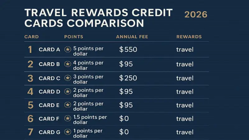 Best travel rewards credit cards 2026 — Chase Sapphire Amex Platinum Capital One Venture comparison