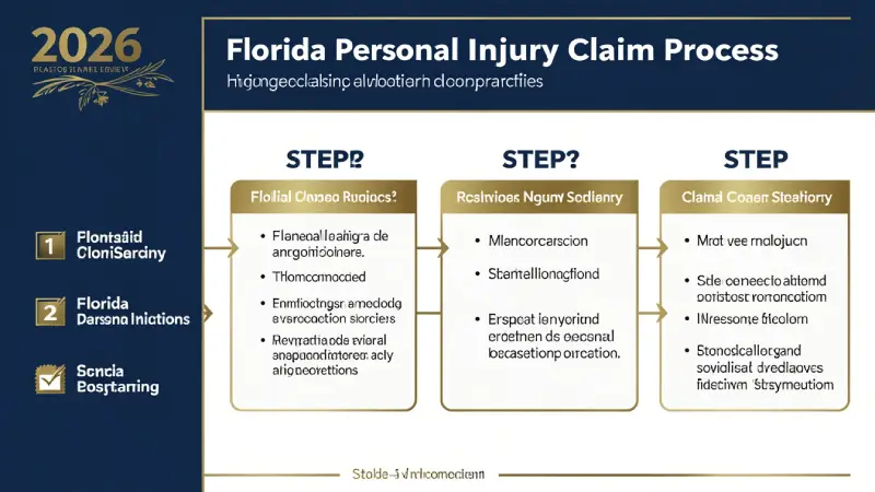 Florida personal injury claim process 2026 — step by step timeline from accident to settlement