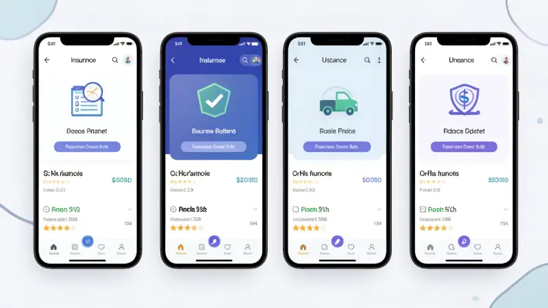 Four telematics insurance apps displayed side by side on smartphones: Progressive Snapshot, Allstate Drivewise, State Farm Drive Safe and Save, Geico DriveEasy 2026 comparison