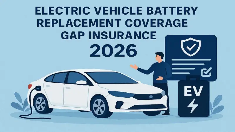 Electric vehicle battery replacement coverage gap insurance 2026
Tesla's 8-year/150,000-mile battery warranty covers defects but NOT gradual degradation. Once the warranty expires, battery replacement costs of $5,000–$20,000 fall entirely on the owner — a risk no standard auto insurer covers. Source: Tesla Warranty Terms 2026; Nexuora Research.