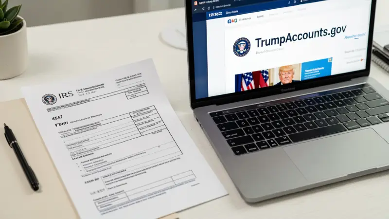 IRS Form 4547 Trump Account 2026 — step by step how to file and claim $1,000